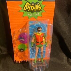 Batman Classic TV Series Robin Action Figure - Red, Green, Yellow